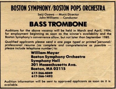 BSO_bass_trombone_audition_ad_1984